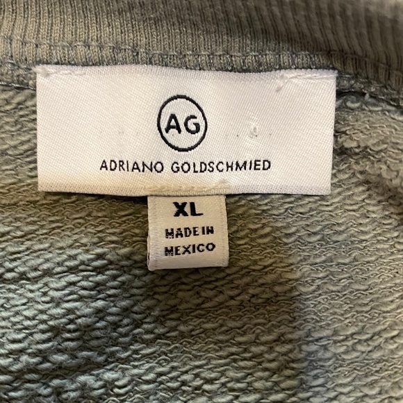 AG Adriano Goldschmied puffsleeve yoke sweatshirt.** Sz XL** - Picture 15 of 16